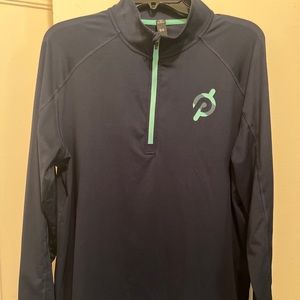 Peloton x Rhone 1/4 Zip Navy Long Sleeve Men’s M